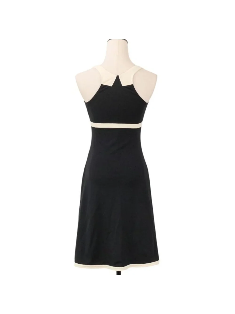 Chanel 96C Maillot Logo CC Sleeveless Dress Navy